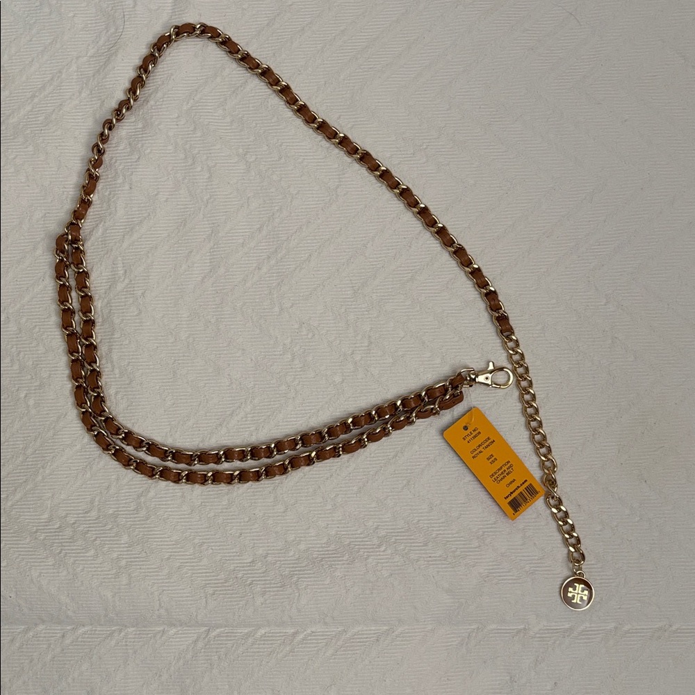 New with tags
Tory Burch chain leather belt - Picture 3 of 3
